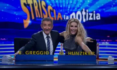 STRISCIA LA NOTIZIA: STAFFETTA ALLA CONDUZIONE, EZIO GREGGIO AFFIANCA LA HUNZIKER STRISCIA LA NOTIZIA: STAFFETTA ALLA CONDUZIONE, EZIO GREGGIO AFFIANCA LA HUNZIKER