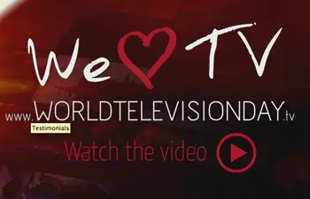 GIORNATA MONDIALE DELLA TV, ON AIR LO SPOT PER I 20 ANNI
