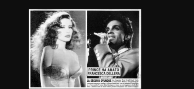 FRANCESCA DELLERA: «PRINCE VOLEVA PORTARMI NEGLI USA, DISSI NO»