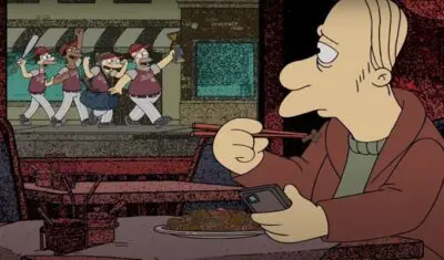 I Simpson: polemiche per la morte di Larry