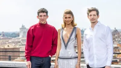 In esclusiva a “Che Tempo Che Fa” di Fabio Fazio, la star internazionale Zendaya, con Josh O’ Connor e Mike Faist In esclusiva a “Che Tempo Che Fa” di Fabio Fazio, la star internazionale Zendaya, con Josh O’ Connor e Mike Faist