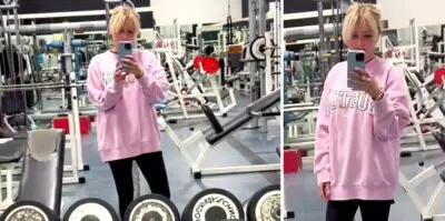 Veronica Peparini ritorna in palestra dopo il parto a 53 Anni