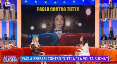 Paola Ferrari contro Elodie ‘in tanga’: ”E’ una scusa per vendere”