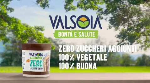 Valsoia lancia la nuova campagna pubblicitaria per la Crema Spalmabile Zero Valsoia lancia la nuova campagna pubblicitaria per la Crema Spalmabile Zero