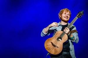 Ed Sheeran in concert