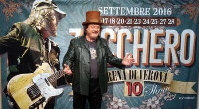 Musica: Zucchero presenta il suo nuovo show all'Arena di Verona