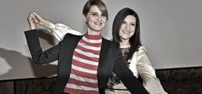 Laura Pausini e Paola Cortellesi