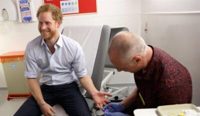 HARRY E IL TEST HIV IN DIRETTA