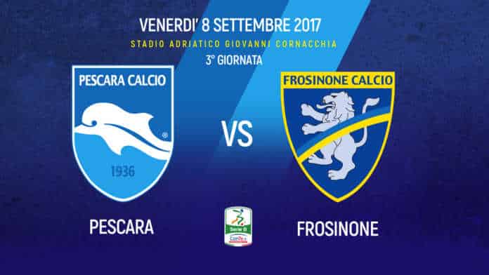 Pescara-Frosinone in tv, la diretta anticipo di serie B Pescara-Frosinone in tv, la diretta anticipo di serie B
