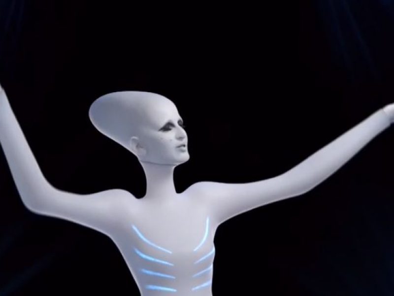 Sanremo è stato anche il regno fiabesco di Mina (in versione 3D)