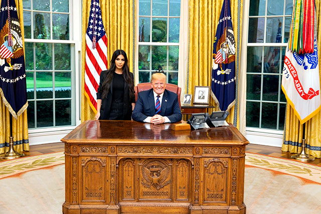 Kim Kardashian alla Casa Bianca! Donald Trump ascolta i consigli della reality star sulla riforma carceraria