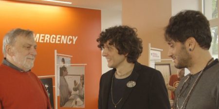 Ermal Meta, Fabrizio Moro, Gino Strada in Musica per Emergency