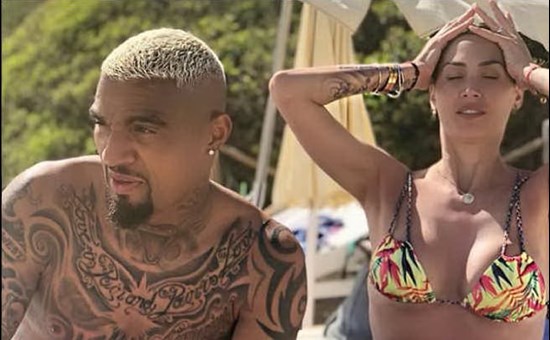 Kevin Prince Boateng a Melissa Satta: «Se sono qui è per sempre»