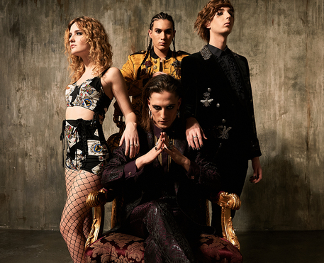 Maneskin, l’esibizione di “Zitti e buoni” per il PreParty Eurovision