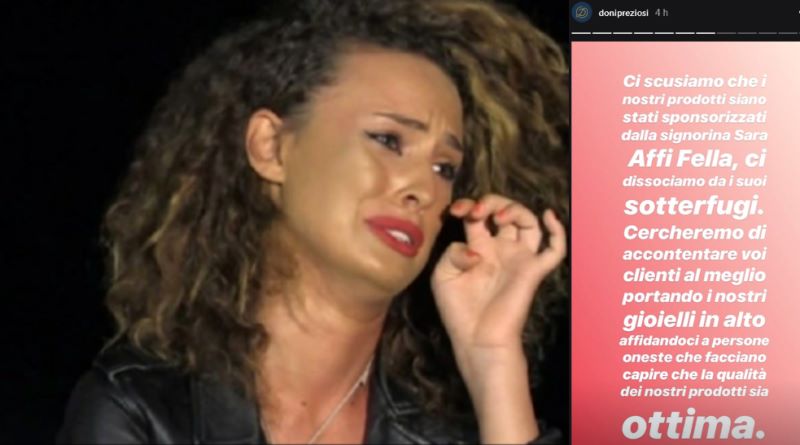 Uomini e donne, Sara Affi Fella: gli sponsor la abbandonano e lei chiude il profilo Instagram