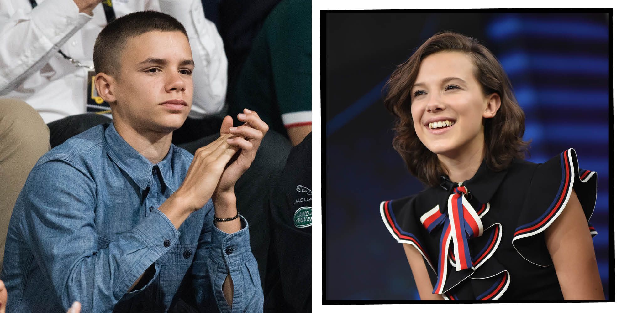 Romeo Beckham, è amore con «Undici» di Stranger Things?