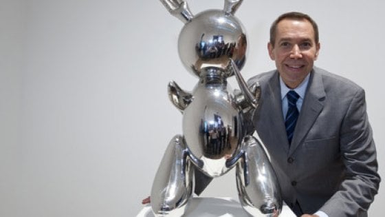 Jeff Koons, «Coniglio» all’asta. È record per un artista vivente