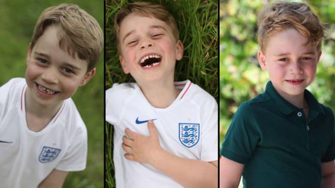 Baby George e la polemica per gli auguri di compleanno di Harry e Meghan