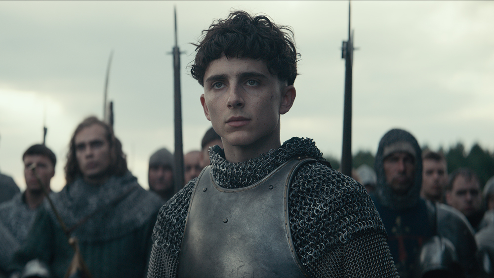 Chalamet, re giovane e fragile in The King
