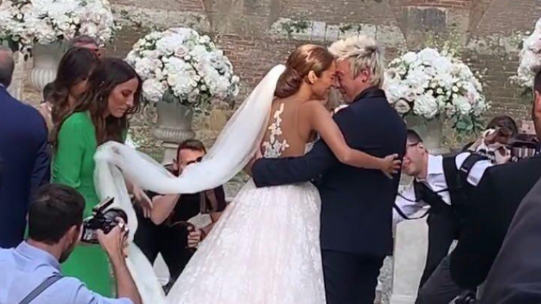 Andrea Mainardi si è sposato, la Clerici testimone