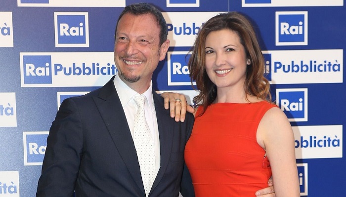 Sanremo 2020 visto da Giovanna Civitillo, moglie di Amadeus: «Noi»
