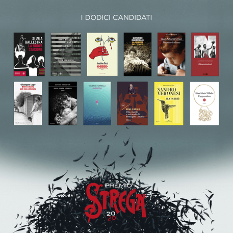 I dodici candidati al Premio Strega 2020