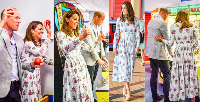 Kate Middleton e William d’Inghilterra tornano bambini e si scatenano nella sala giochi: mai visti così!