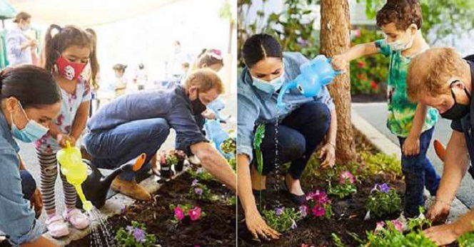 Harry d’Inghilterra e Meghan Markle ormai pensano solo ai loro affari. E non rispettano le norme anti-Covid…