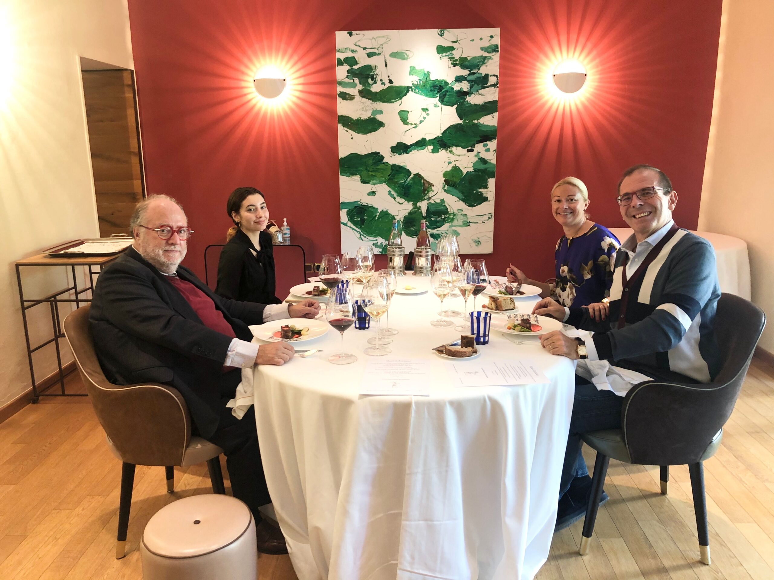 Raspelli, alfiere della solidarietà: è stato protagonista di un pranzo di beneficenza