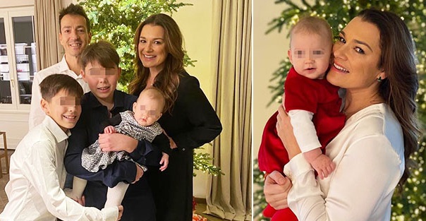 Alena Seredova, feste piene di amore con i tre figli e il compagno Alessandro Nasi