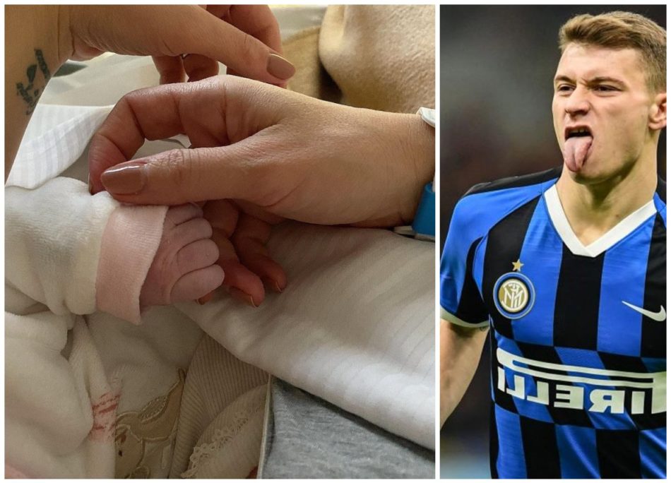 Nicolò Barella, il fenomeno dell’Inter è papà per la terza volta a soli 23 anni! E sua moglie ne ha sette più di lui…
