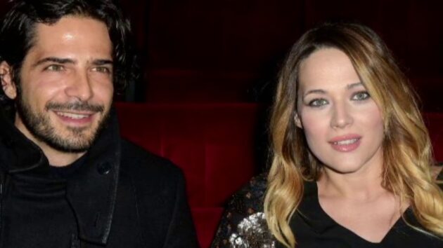Laura Chiatti e Marco Bocci look total black abbinati sul red carpet a Milano