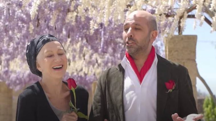 La Vacinada, il video di Checco Zalone con Helen Mirren in Salento invita a vaccinarsi