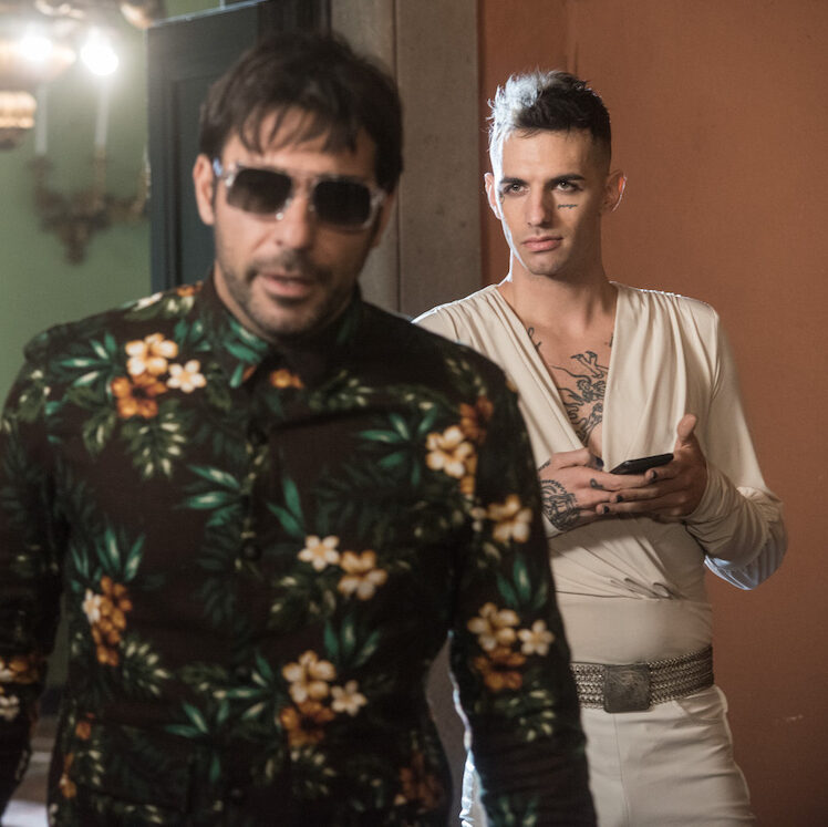 Achille Lauro nella clip in anteprima di ‘Ritorno al crimine’