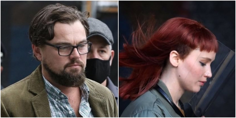 Don’t Look Up, Leonardo DiCaprio e Jennifer Lawrence nel trailer della commedia Netflix