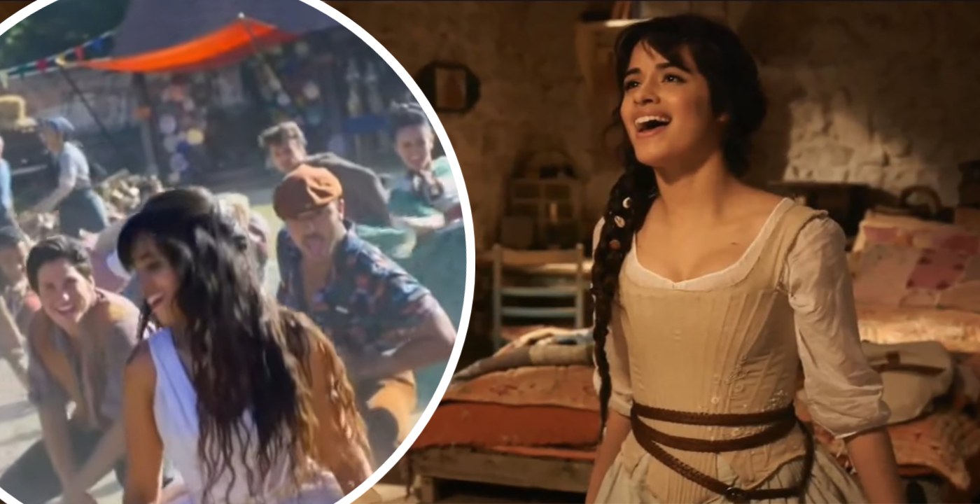Due ballerini di Amici danzano con Camila Cabello nel film Cinderella