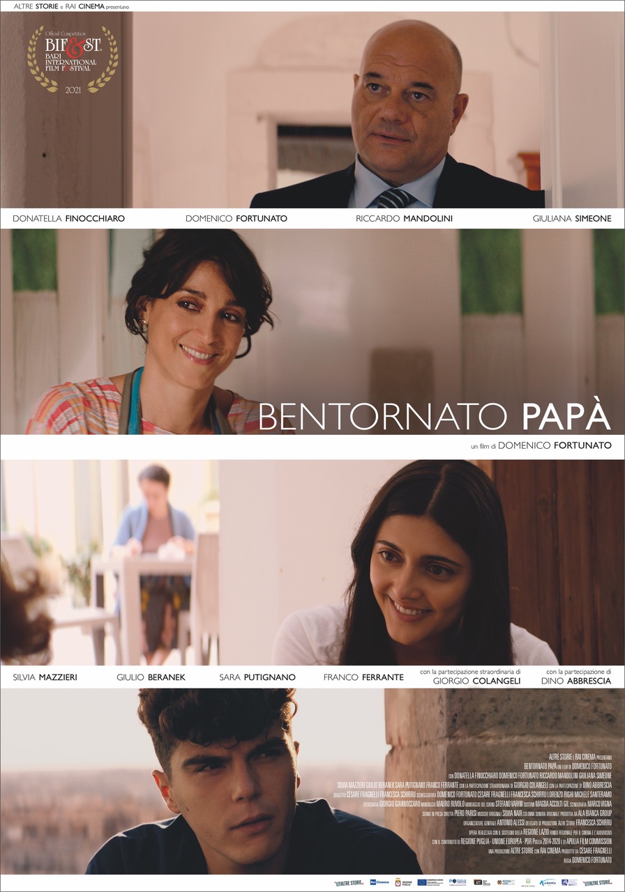 ‘Bentornato papà’, il nuovo film di Domenico Fortunato in concorso al Bif&st  2021 e dal 7 ottobre al cinema