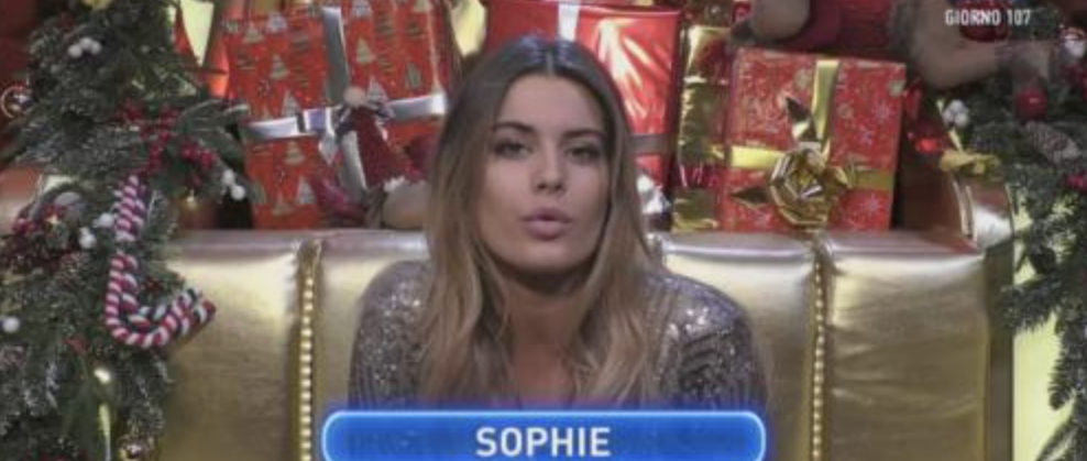 GFVip, Sophie minaccia di lasciare il gioco per amore