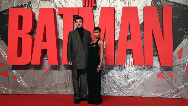 “The Batman”, Robert Pattinson e Zoë Kravitz alla première di Londra