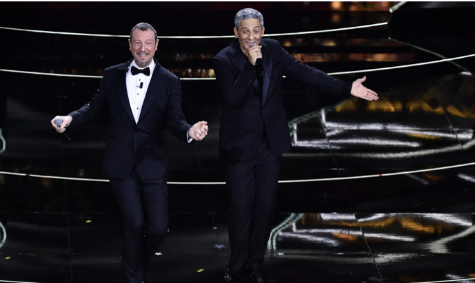 Sanremo 2022: la prima serata, nel segno di Fiorello e dei Måneskin