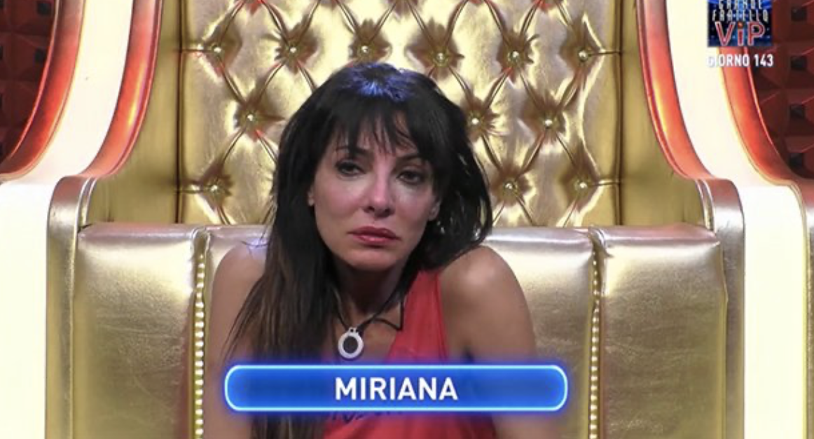 Miriana Trevisan crolla e scoppia in lacrime al GF Vip: Biagio D’Anelli le ha chiesto un figlio e lei… Miriana Trevisan crolla e scoppia in lacrime al GF Vip: Biagio D’Anelli le ha chiesto un figlio e lei…