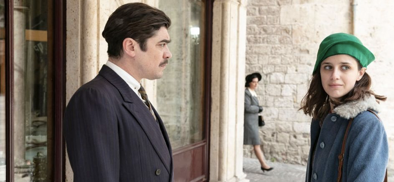 Scamarcio e Porcaroli nel film L’ombra del giorno