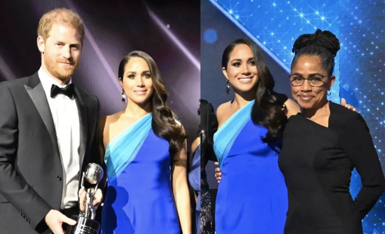 Harry e Meghan sono tornati in scena essere premiati