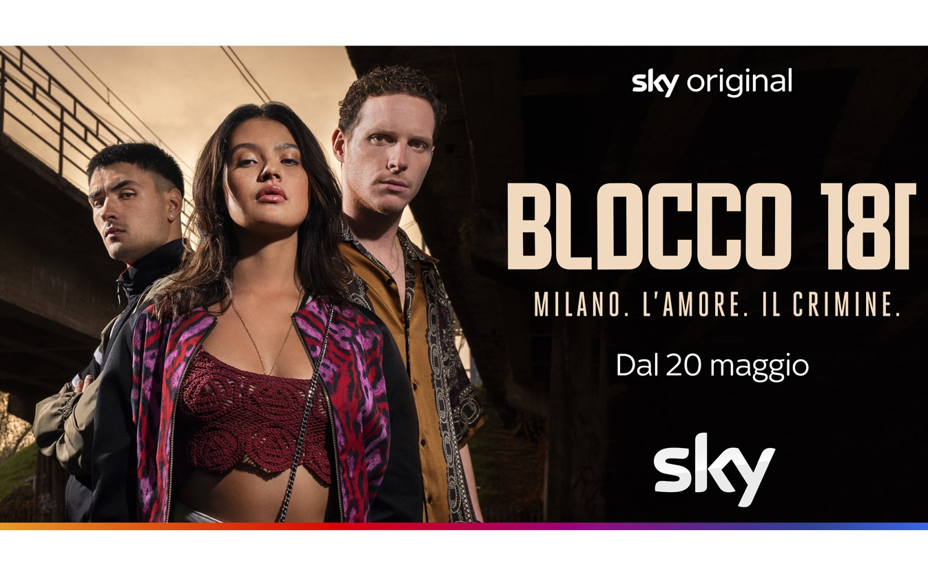Blocco 181, trailer e locandina della nuova serie Sky Original con Salmo