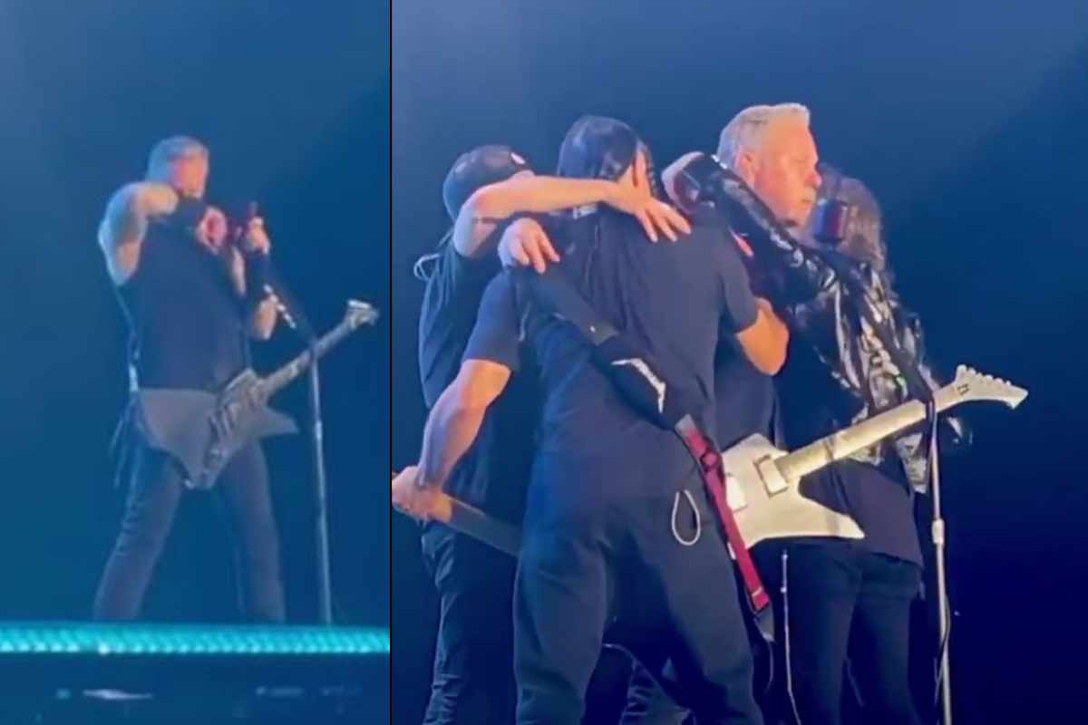 Metallica, James Hetfield ha un attacco di panico e piange sul palco: “Pensavo di non farcela… ma so di non essere solo”