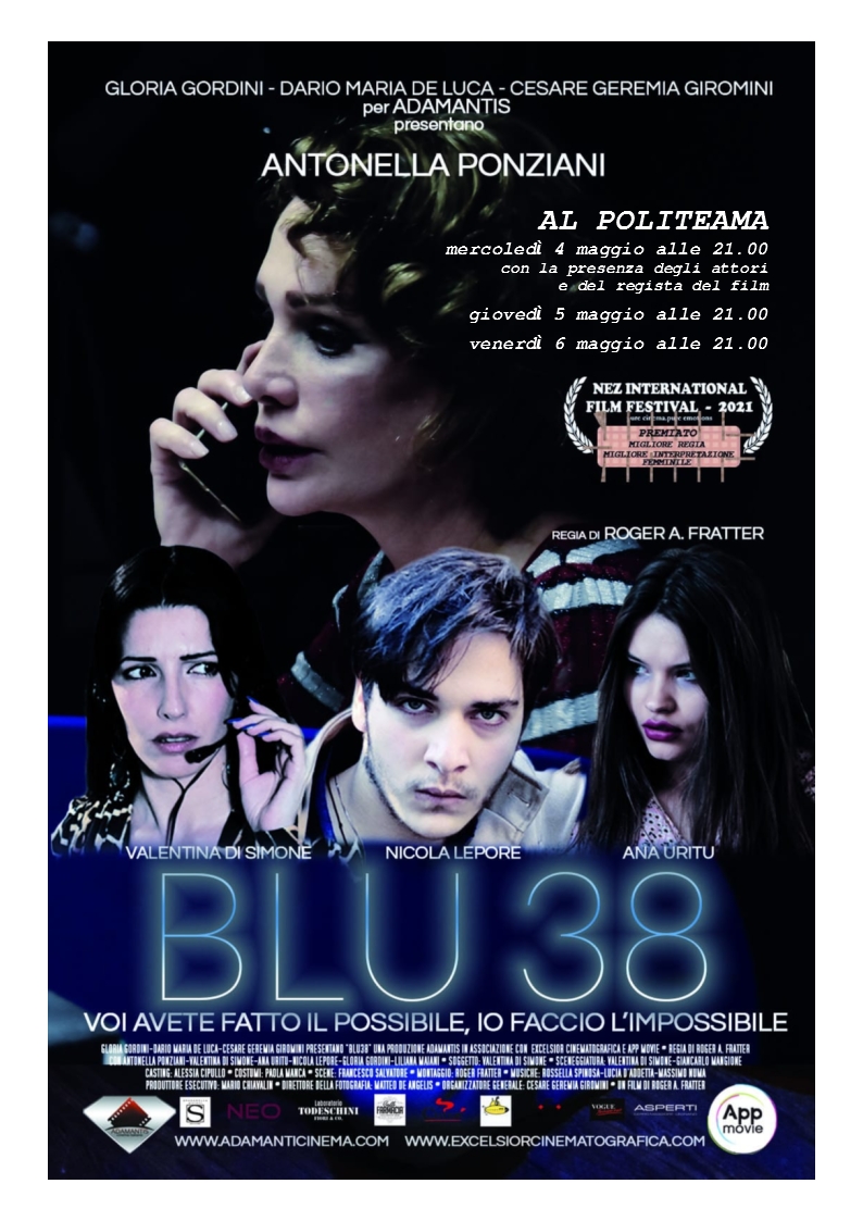 Cinema, arriva Blu38 di Roger Fratter