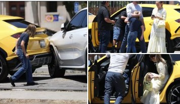 Ben Affleck, incidente su una Lamborghini per il figlio di 10 anni: innesta retromarcia e si scontra