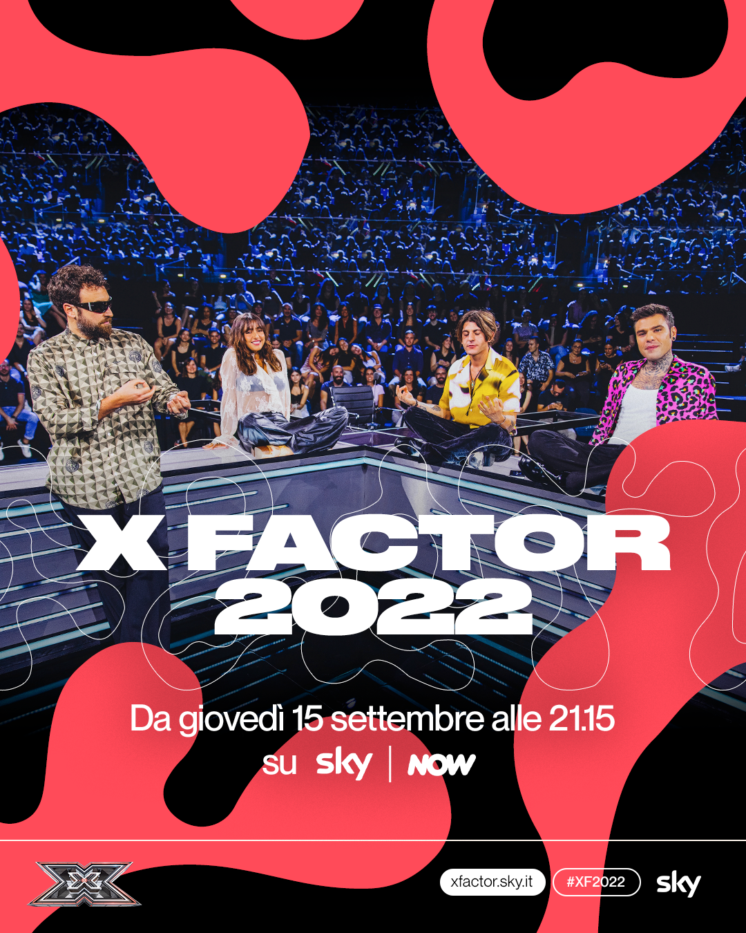 X Factor, dal 15 settembre la nuova stagione su Sky Uno. La card