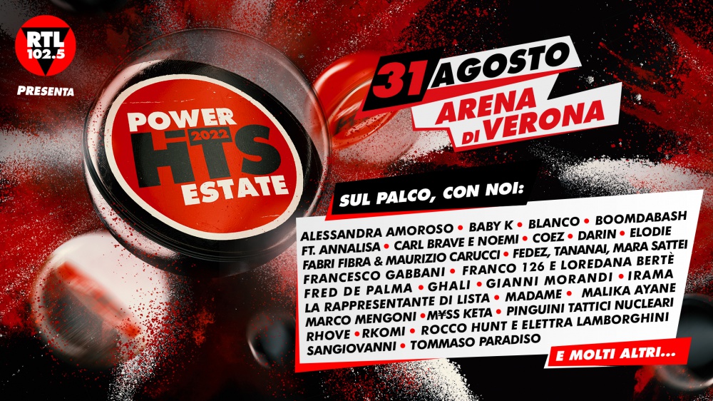 RTL 102,5 Power Hits Estate 2022 RTL 102,5 Power Hits Estate 2022
