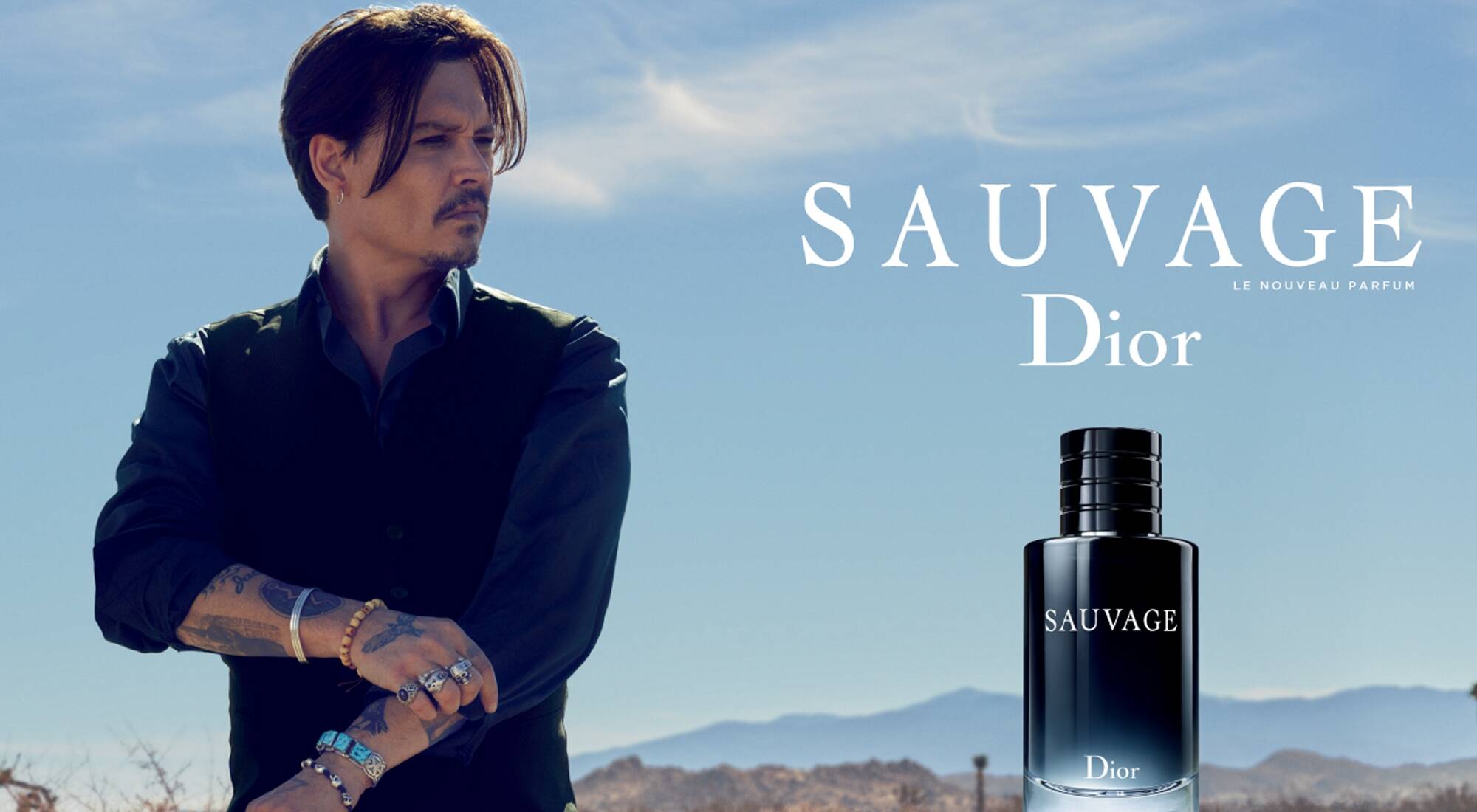 Johnny Depp è di nuovo il volto di Dior per il profumo Sauvage